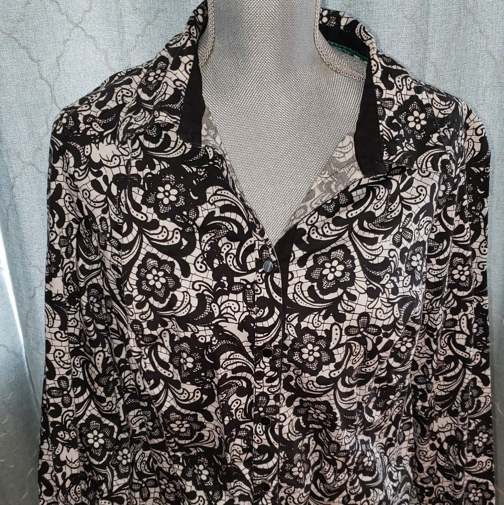 Lane Bryant Button Down Blouse 20